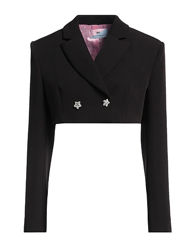 CHIARA FERRAGNI Blazer Black 93% Polyester, 7% Elastane