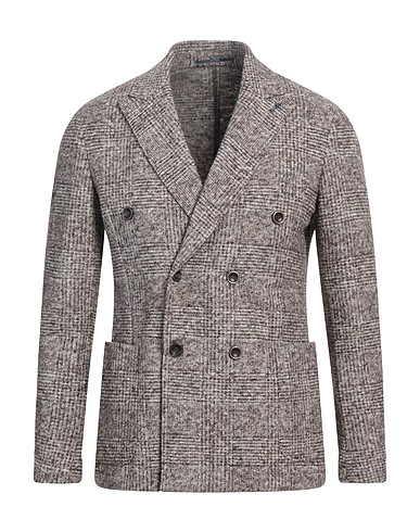 AT.P.CO Blazer Charcoal 38% Virgin Wool, 38% Cotton, 24% Polyester