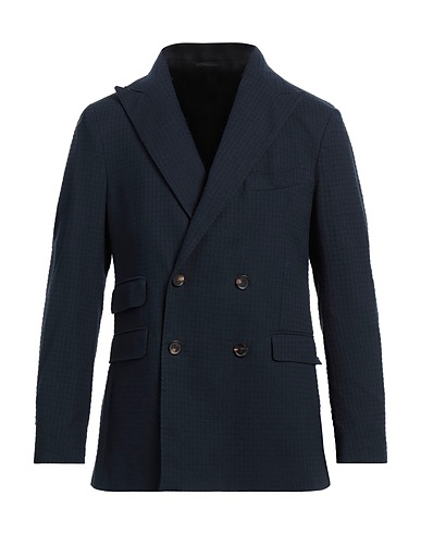 DOPPIAA Blazer Navy 100% Cotton