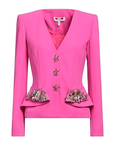 GAI MATTIOLO Blazer LOVE TO LOVE Fuchsia 100% Polyester
