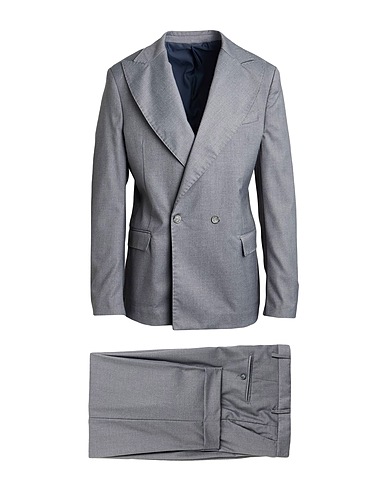 WHY NOT BRAND Suits Grey 70% Polyester, 25% Viscose, 5% Elastane