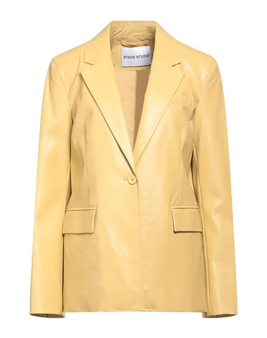STAND STUDIO Giacca Senape 50% Poliuretano, 50% Viscosa