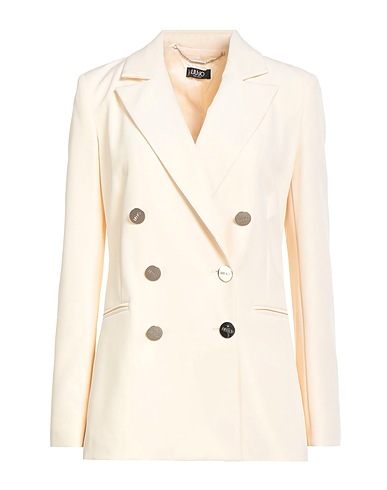 LIU •JO Jackett Elfenbein 89% Polyester, 11% Elastan