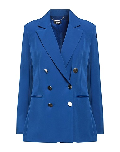 LIU •JO Blazer Bright blue 89% Polyester, 11% Elastane