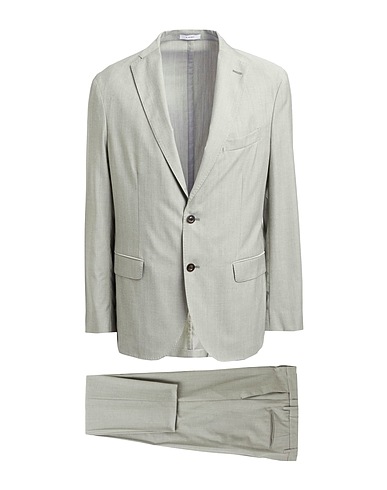BOGLIOLI Suits Grey 75% Virgin Wool, 24% Lyocell, 1% Elastane
