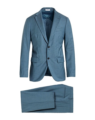 BOGLIOLI Suits Pastel blue 100% Virgin Wool