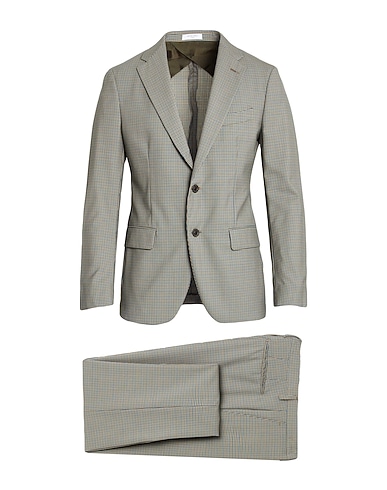 BOGLIOLI Suits Khaki 100% Virgin Wool