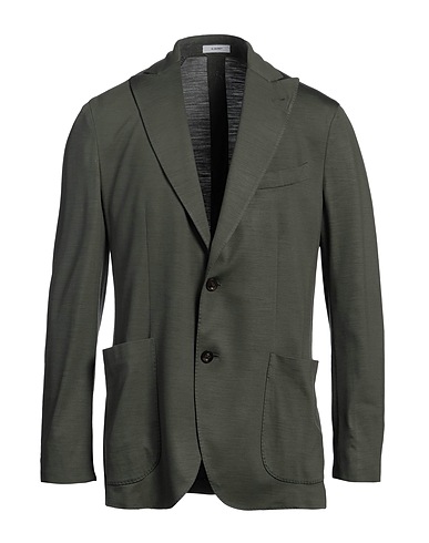 BOGLIOLI Blazer Verde militare 100% Lana Vergine