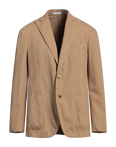 BOGLIOLI Blazer Camel 88% Cotton, 12% Linen