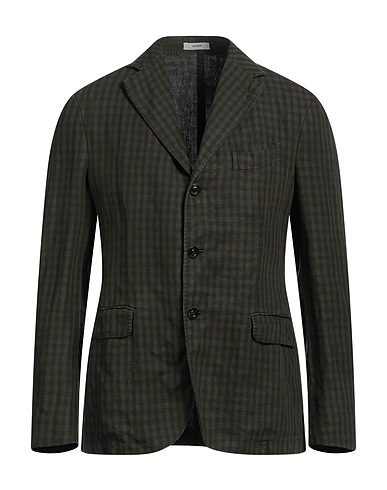 BOGLIOLI Blazer Military green 100% Linen