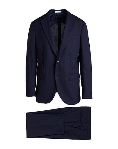 BOGLIOLI Suits BLU NAVY 100% Virgin Wool