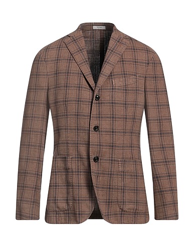 BOGLIOLI Blazer Nocciola 48% Cotone, 25% Lino, 25% Poliestere, 2% Elastan
