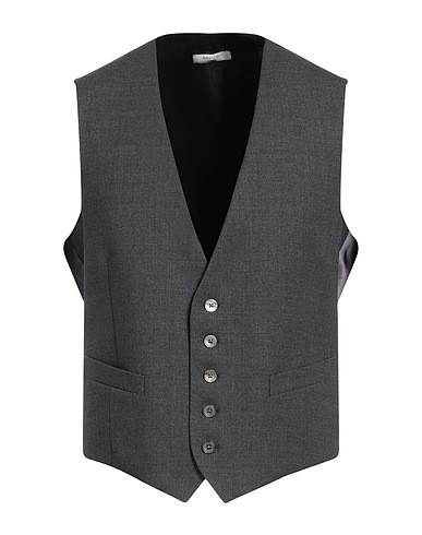 BOGLIOLI Waistcoat Lead 100% Virgin Wool
