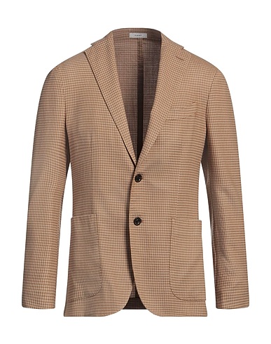BOGLIOLI Blazer Cammello 68% Lana Vergine, 32% Poliestere