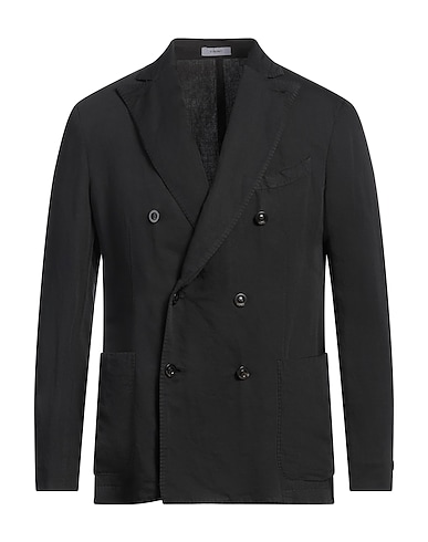 BOGLIOLI Blazer Black 52% Cotton, 48% Linen