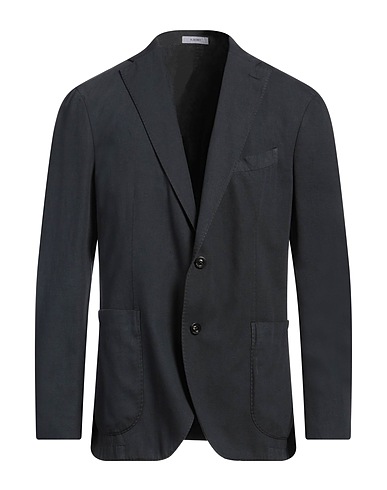 BOGLIOLI Blazer Black 88% Cotton, 12% Linen