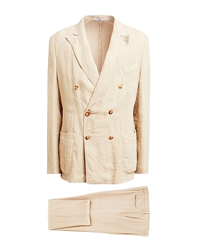 BOGLIOLI Suits Beige 100% Linen