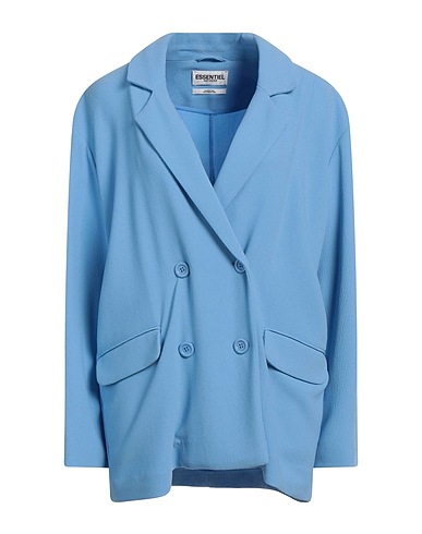 ESSENTIEL ANTWERP Blazer Light blue 96% Polyester, 4% Elastane