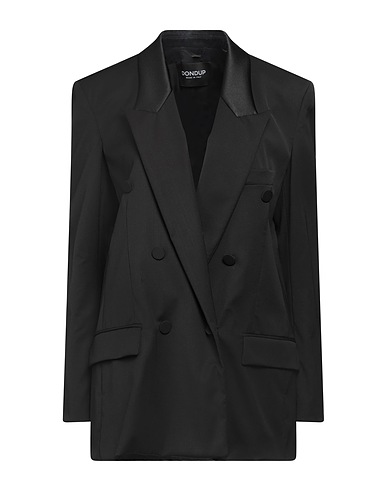 DONDUP Blazer Black 99% Virgin Wool, 1% Elastane