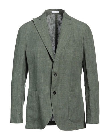 BOGLIOLI Veste Vert militaire 100% Lin
