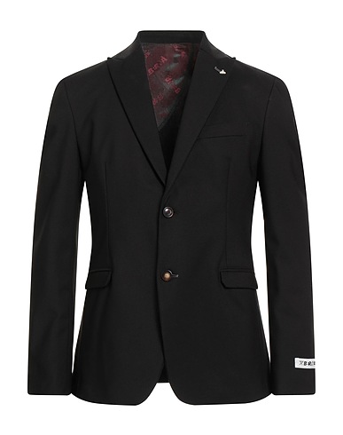 BERNA Blazer Black 85% Cotton, 13% Polyamide, 2% Elastane