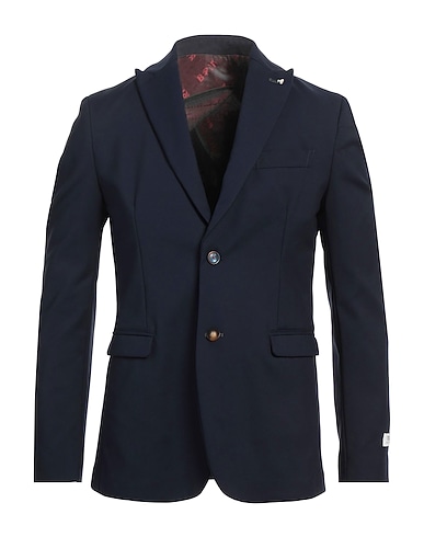 BERNA Σακάκι BLU NAVY 85% Βαμβάκι, 13% Πολυαμίδη, 2% Ελαστάνη