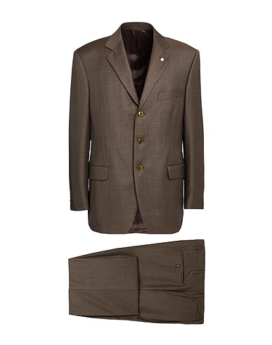 L.B.M. 1911 Suits Lead 100% Virgin Wool