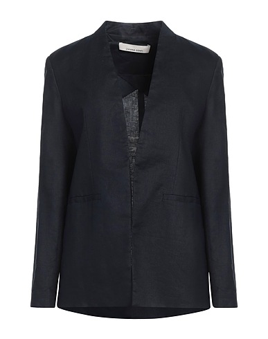 LIVIANA CONTI Blazer Midnight blue 100% Linen
