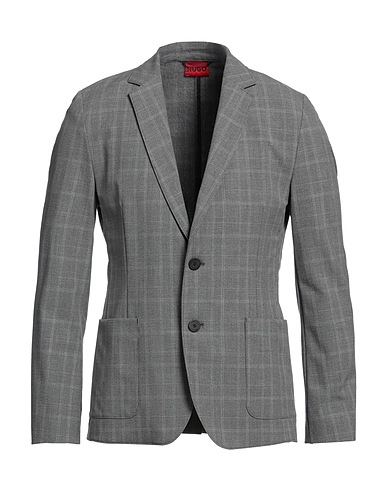 HUGO Blazer Grey 64% Recycled polyester, 31% Recycled viscose, 5% Elastane