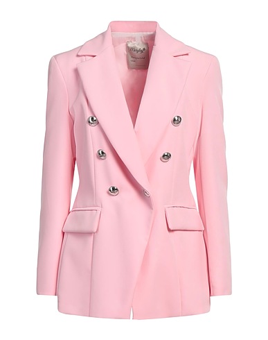 MARYLEY Blazer Pink 89% Polyester, 11% Elastane