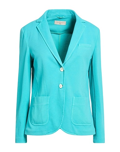 CIRCOLO 1901 Σακάκι Τυρκουάζ 97% Βαμβάκι, 3% Ελαστάνη