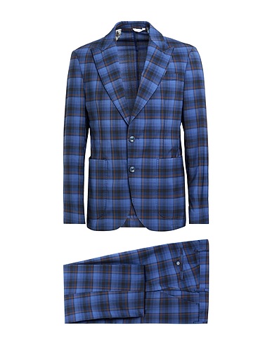 ALESSANDRO GILLES Trajes Azul marino 54% Lana Virgen, 44% Poliéster, 2% Elastán