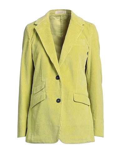 MASSIMO ALBA Blazer Lime green 100% Cotton