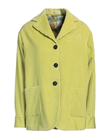 MASSIMO ALBA Giacca Verde lime 100% Cotone