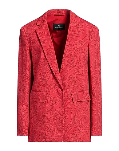 ETRO Blazer Red 95% Viscose, 5% Elastane