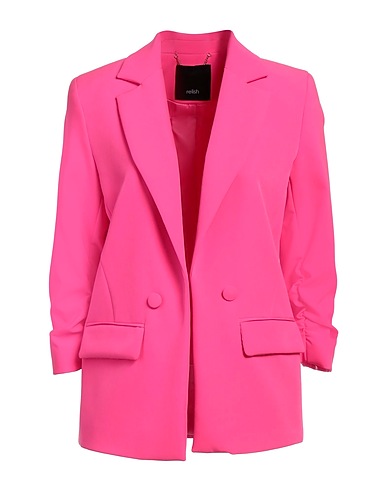 RELISH Blazer Fuchsia 88% Polyester, 12% Elastane
