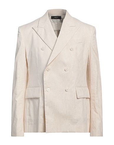 AMIRI Blazer Ivory 60% Polyamide, 37% Polyester, 3% Elastane