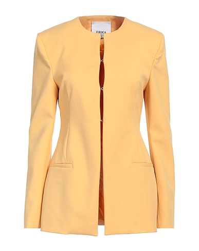ERIKA CAVALLINI Blazer Mustard 68% Polyester, 29% Viscose, 3% Elastane