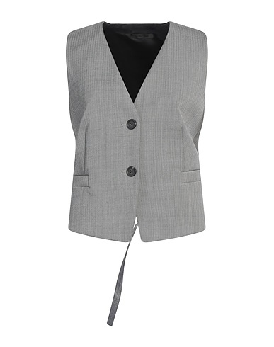 HELMUT LANG Waistcoat Black 48% Wool, 48% Polyester, 4% Elastane