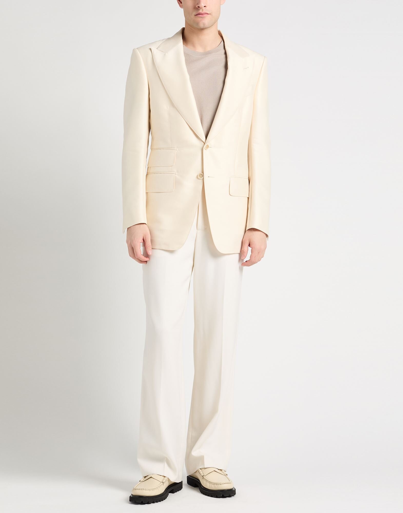 TOM FORD Suits and Blazers | Cream Men's Blazer | YOOX