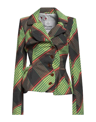VIVIENNE WESTWOOD Blazer Green 55% Cotton, 45% Linen
