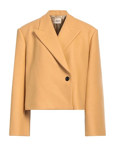 KHAITE Manteau long Camel 75% Laine vierge, 25% Nylon