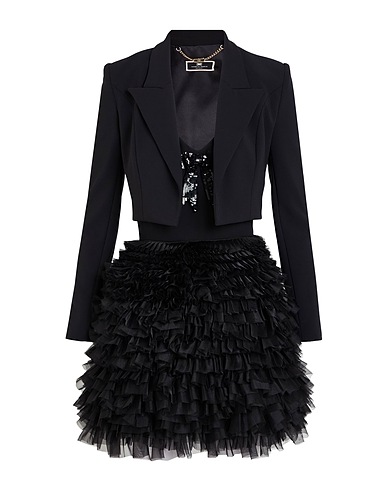 ELISABETTA FRANCHI Outfit Black 96% Polyester, 4% Elastane