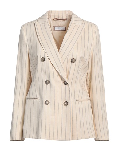 PESERICO Blazer EASY Ivory 60% Linen, 40% Viscose