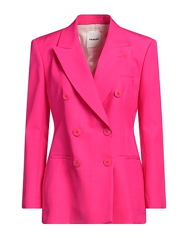 SANDRO Blazer Fuchsia 100% Viscose