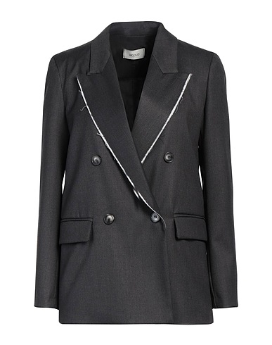 VICOLO Giacca Antracite 63% Poliestere, 34% Viscosa, 3% Elastan, Cotone