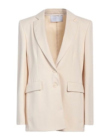 HARRIS WHARF LONDON Blazer Ivory 56% Viscose, 36% Polyamide, 8% Elastane