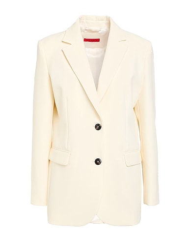 MAX&Co. Blazer PIRITE Ivory 71% Polyester, 22% Viscose, 7% Elastane