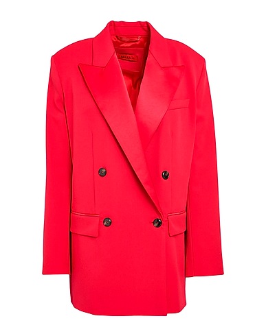 MAX&Co. Giacca DURATA Rosso 64% Poliestere, 32% Viscosa, 4% Elastan