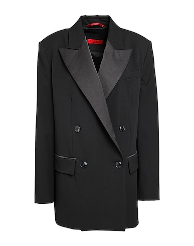MAX&Co. Giacca DURATA Nero 64% Poliestere, 32% Viscosa, 4% Elastan